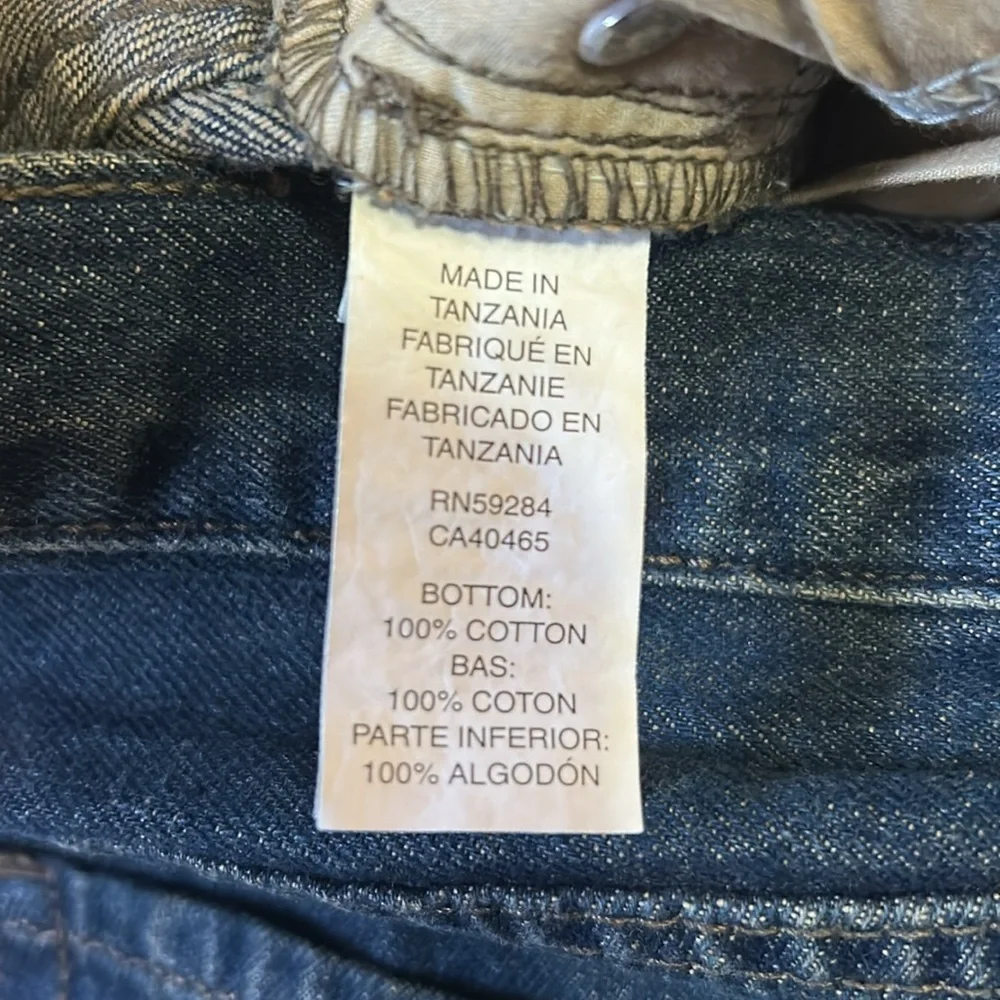 Boys Denim Jeans Straight Cut Size 10